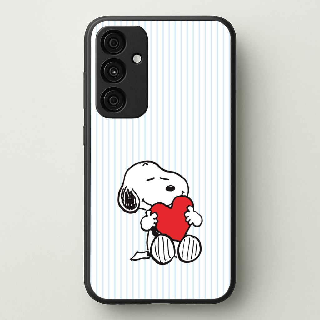 Snoopy - Valentine's Day Phone Case - Galaxy A35 / Standard