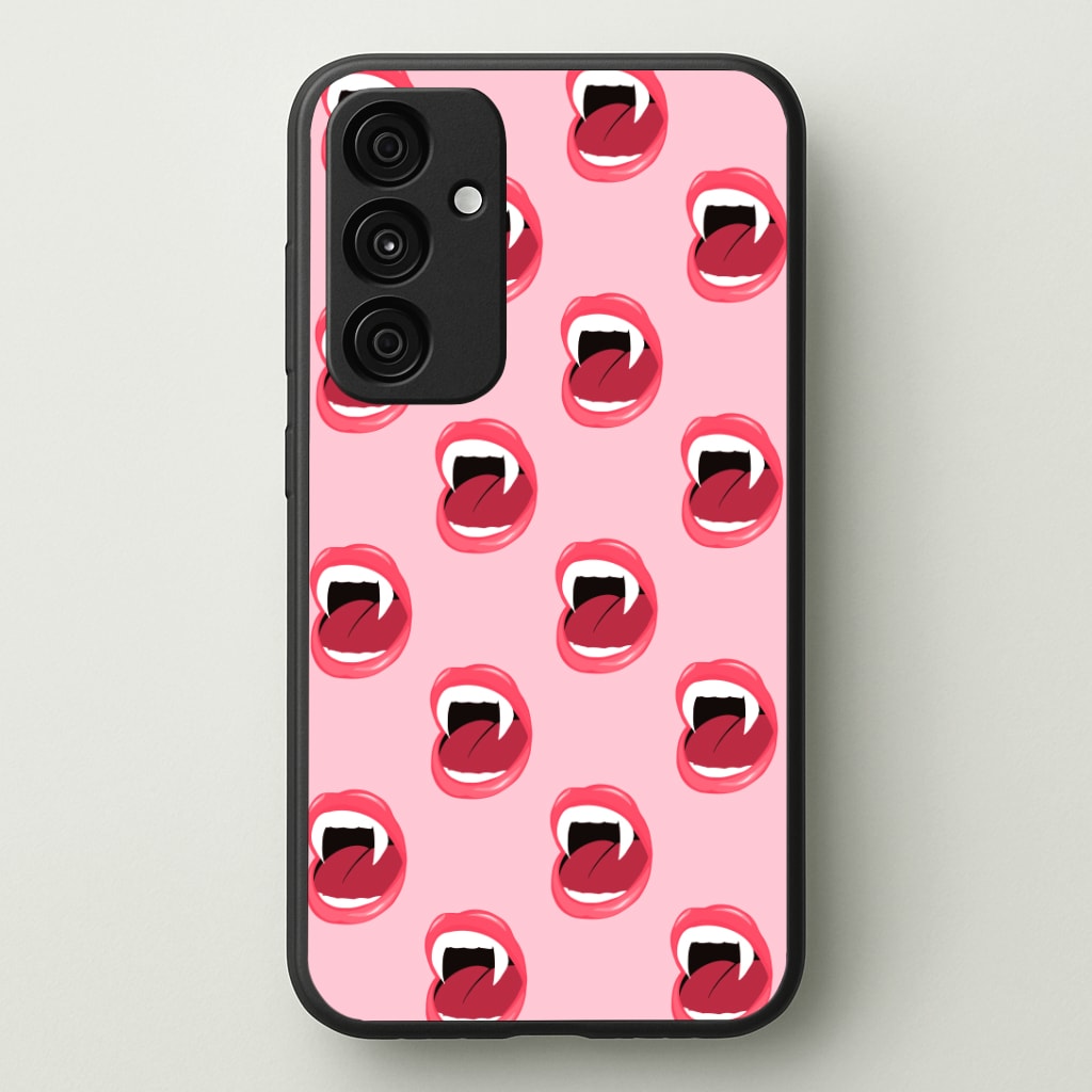 Vampire Pattern Phone Case - Galaxy A35 / Standard