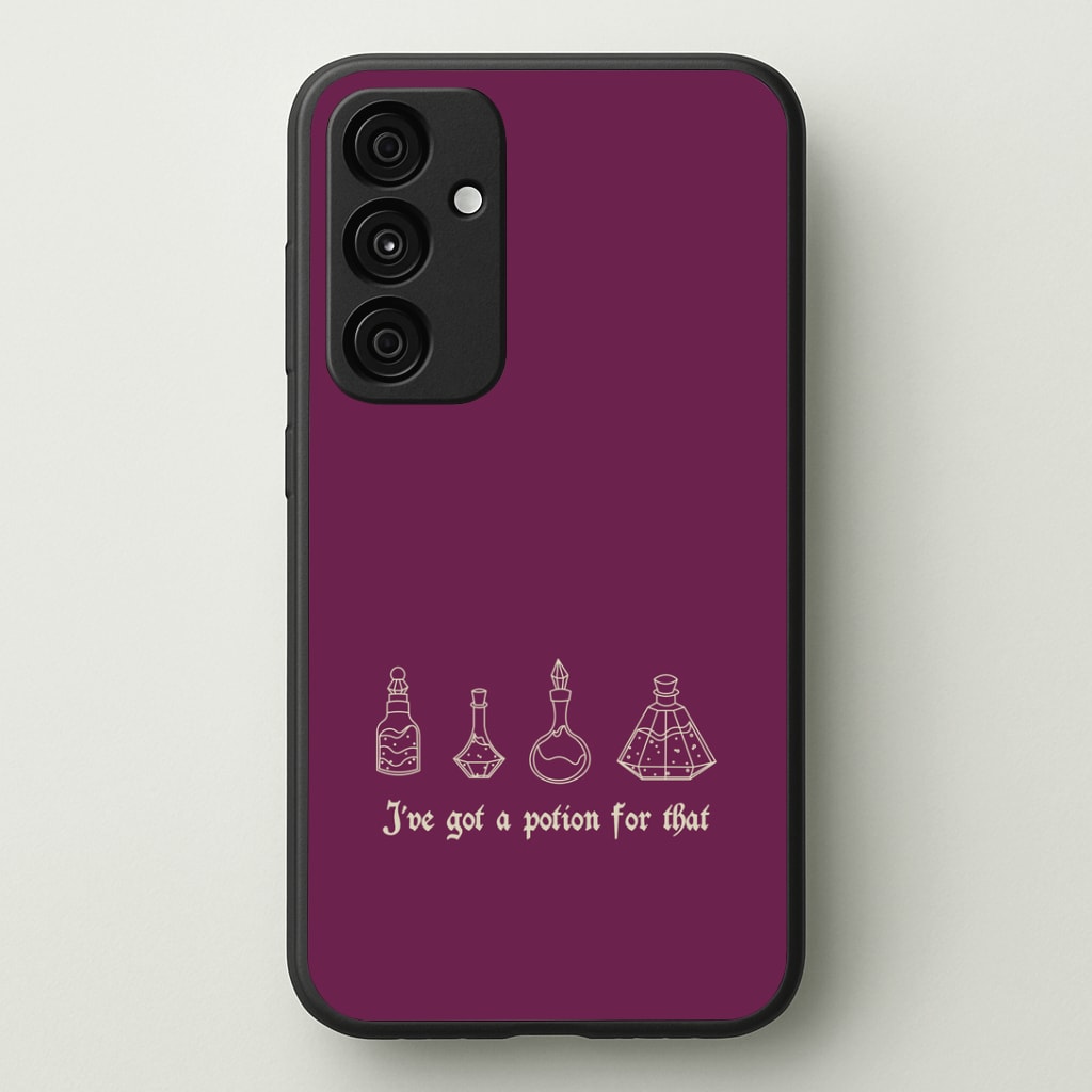 I've Got A Potion For You Dark Pink Phone Case - Galaxy A35 / Standard