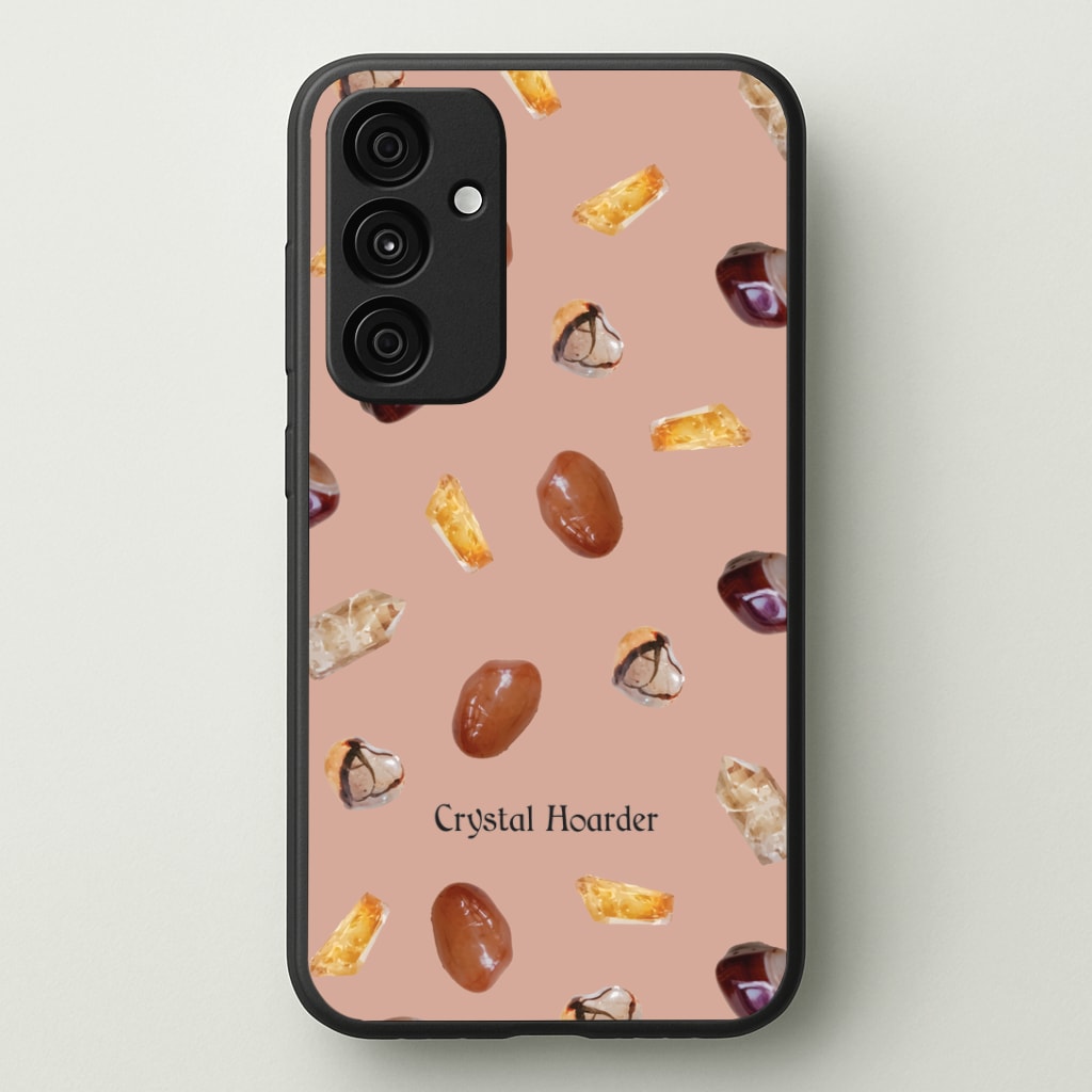 Crystal Hoarder Pattern Phone Case - Galaxy A35 / Standard