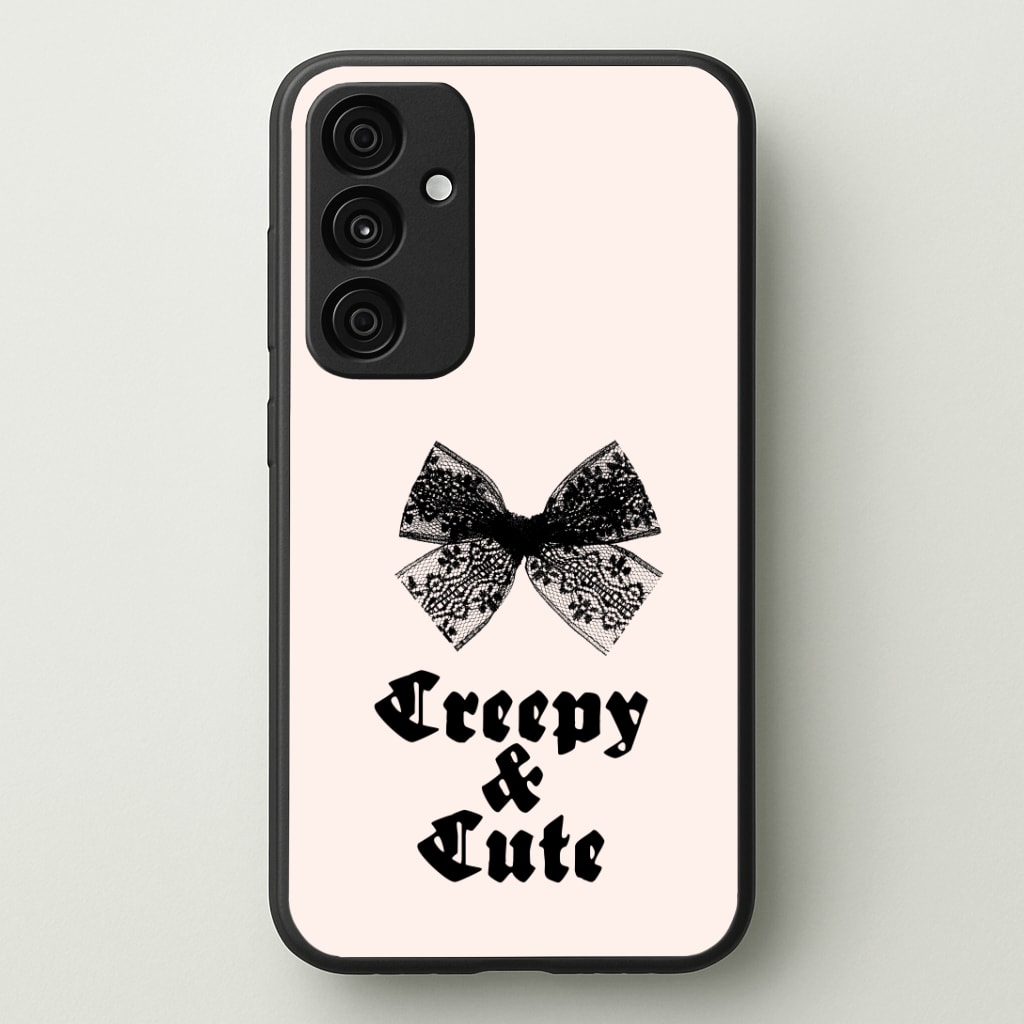 Creepy And Cute Coquette Phone Case - Galaxy A35 / Standard