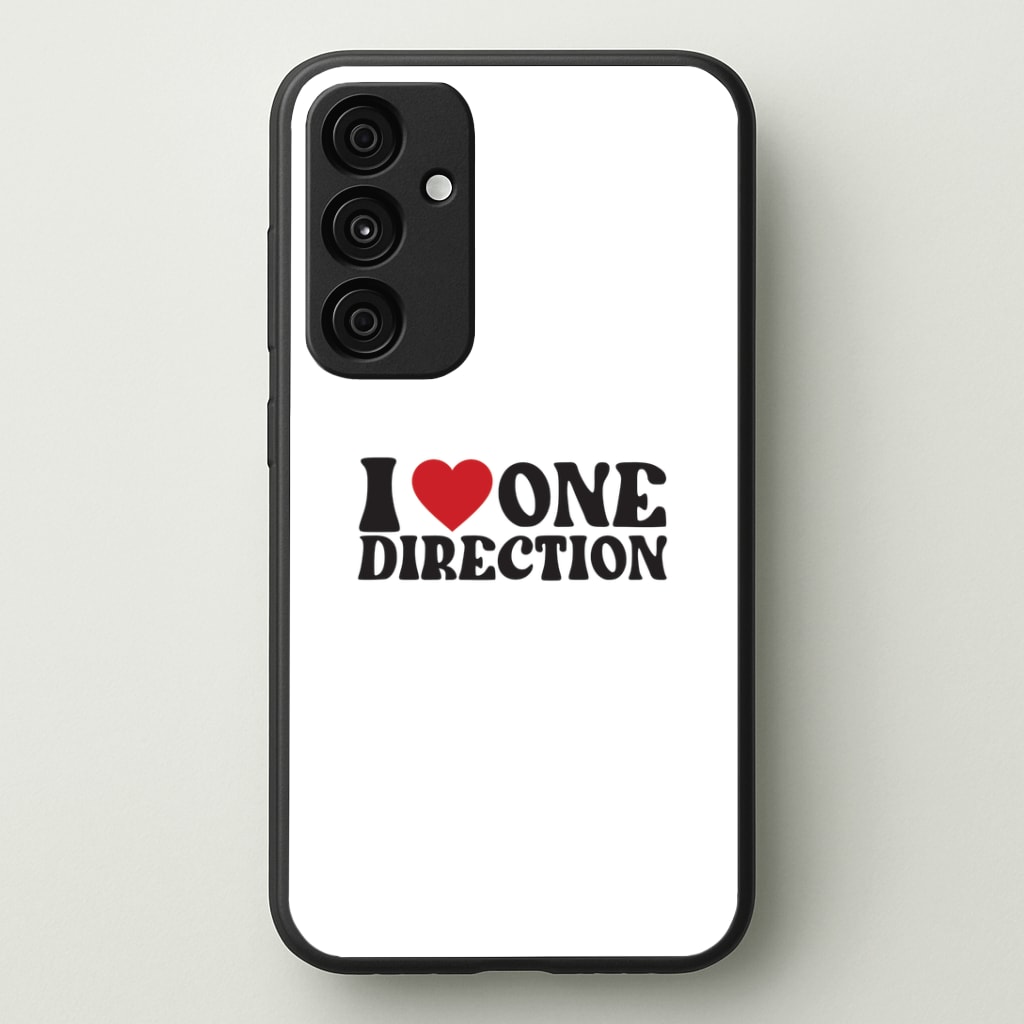 I Love Direction Phone Case - Galaxy A35 / Standard