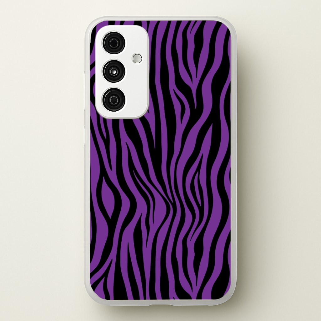 Purple Zebra - Animal Patterns Phone Case