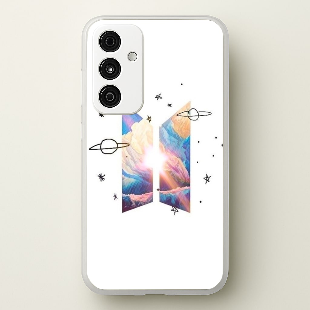 Space K-Pop Band Logo Phone Case