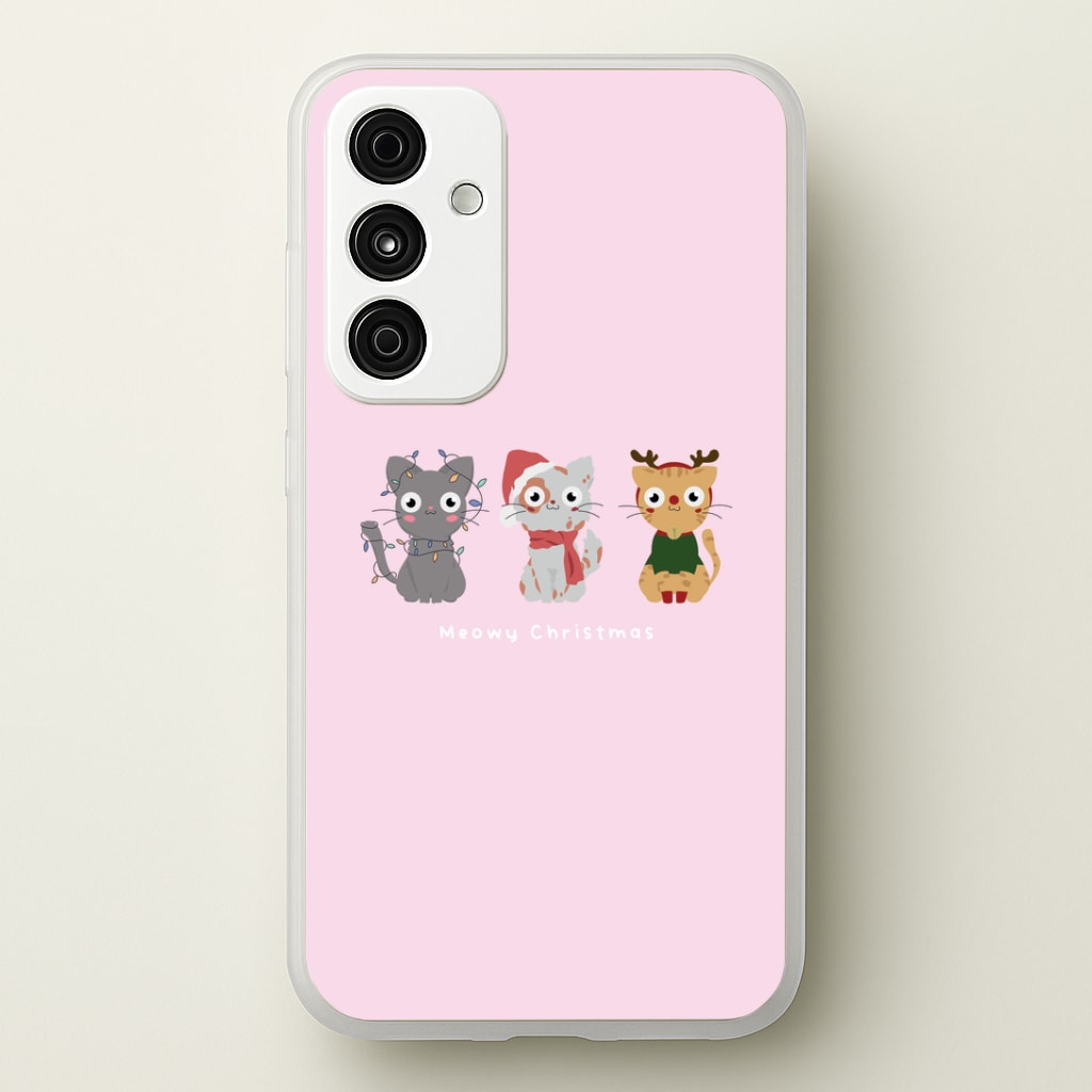 Meowy Christmas Phone Case