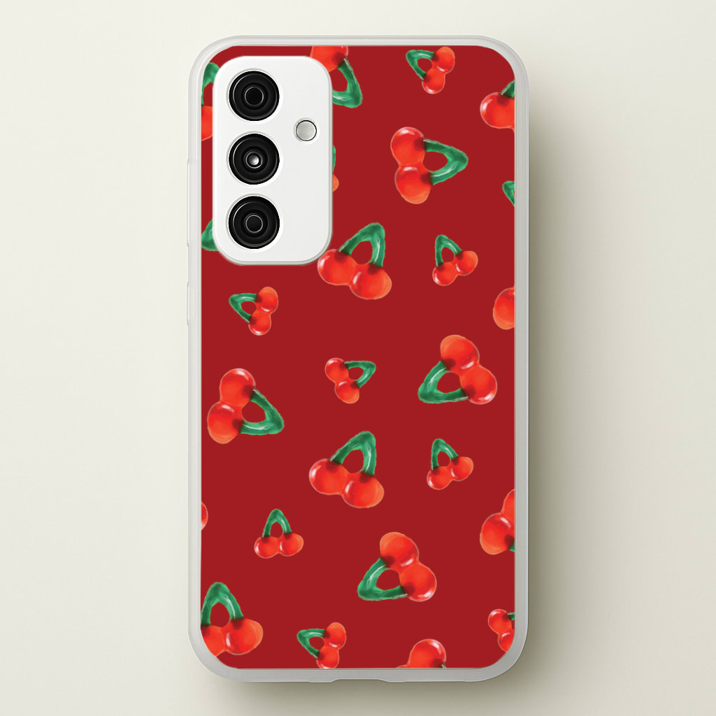 Gummy Cherries Pattern Phone Case