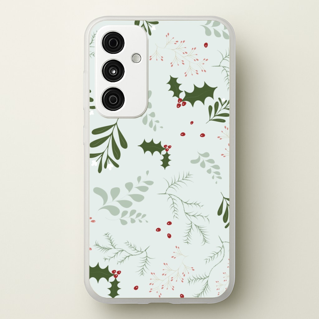 Christmas Floral Pattern Phone Case