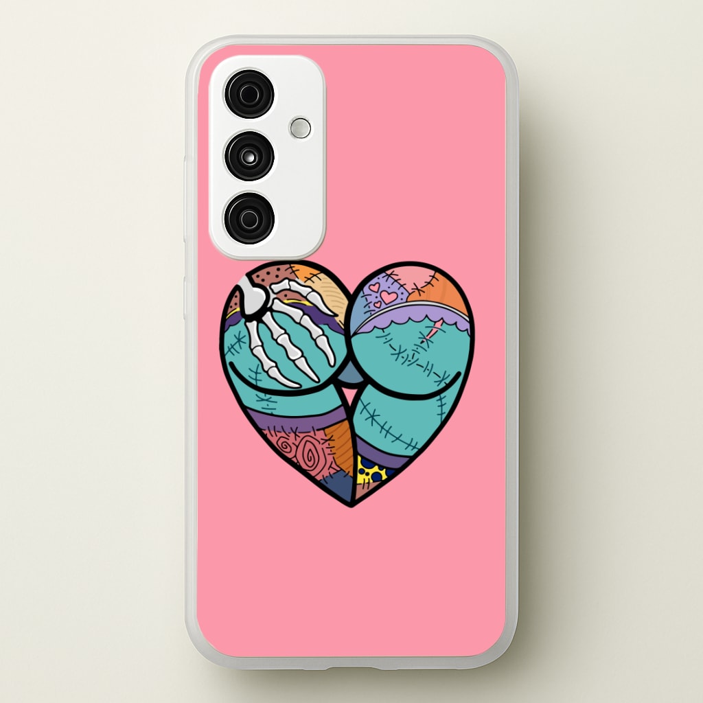 Sally And Jack Heart - TNBC Phone Case