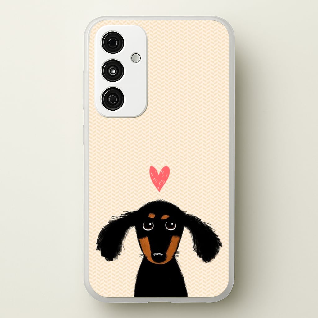 Dachshund Puppy Love Phone Case