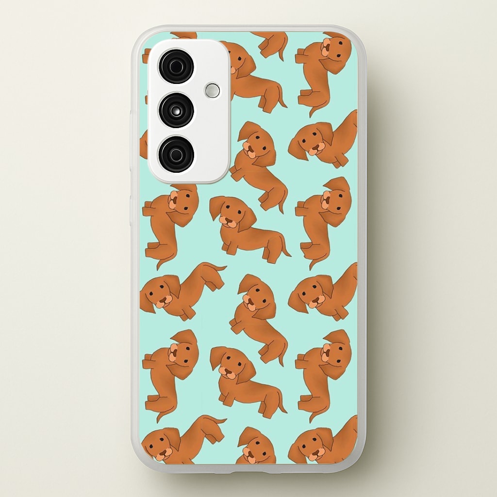Sausage Dog Pattern Phone Case