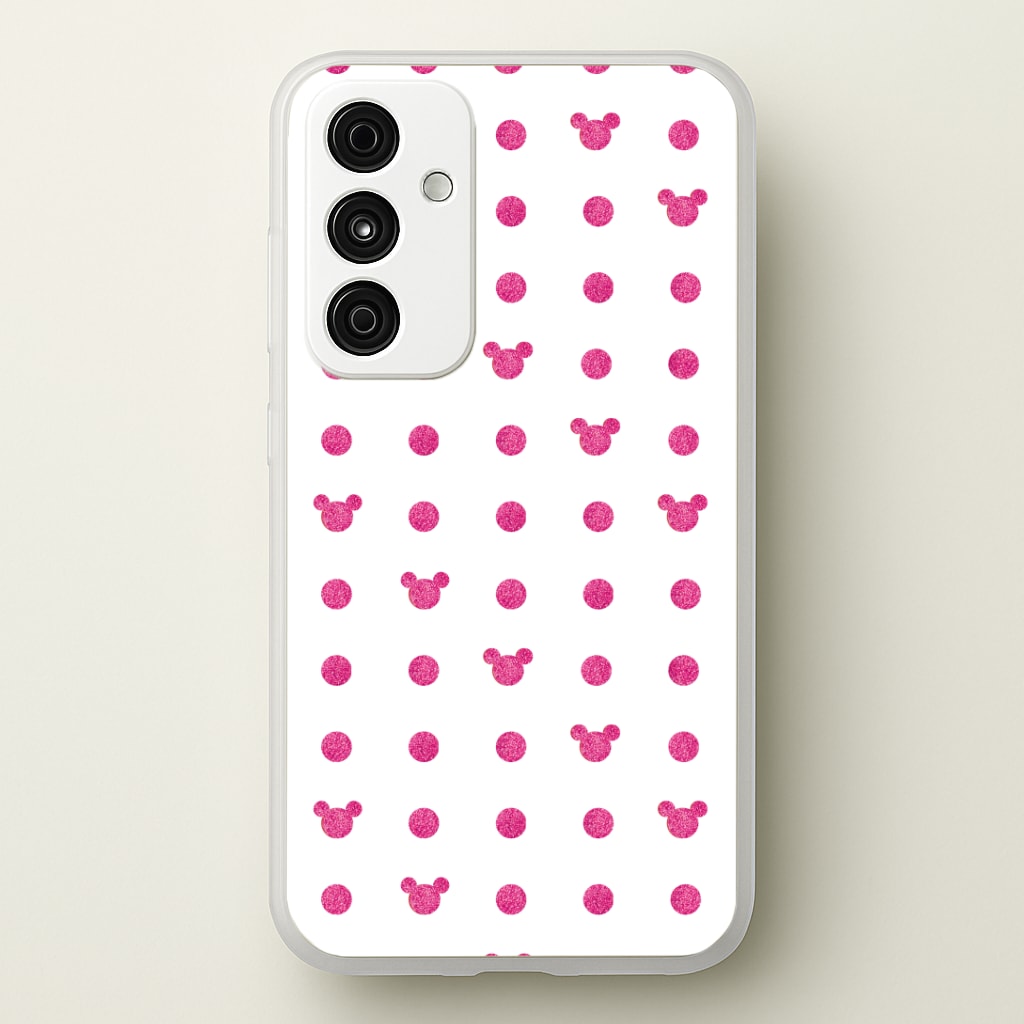 Mickey Polkadot White Fairytale Phone Case
