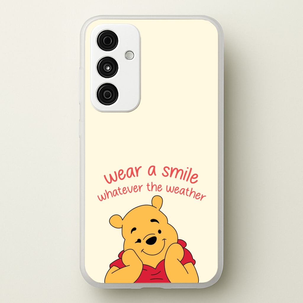 Wear A Smile Whatever The Weather Phone Case