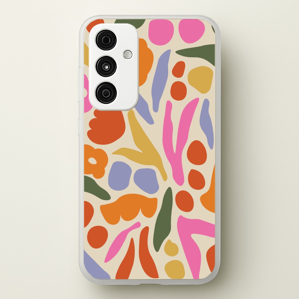 Abstract Floral Pattern - Floral Phone Case