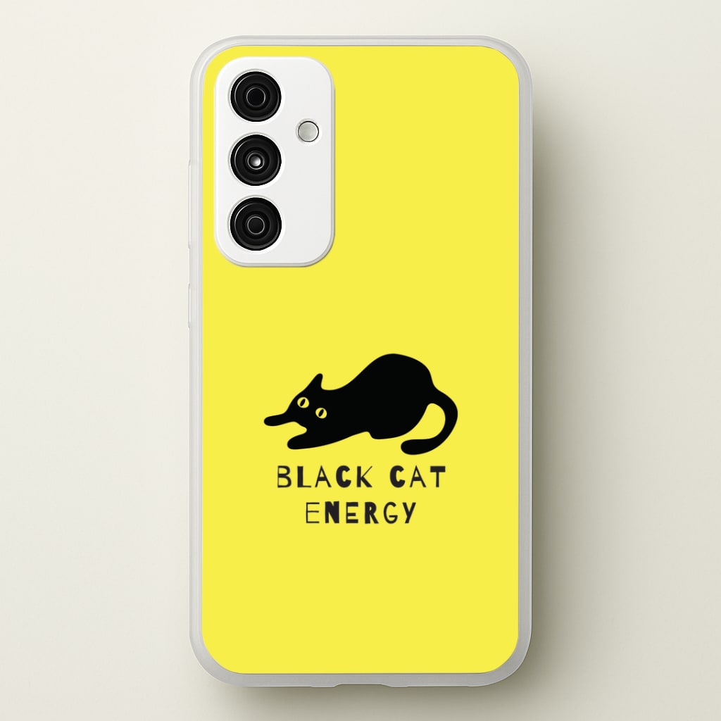 Black Cat Energy Phone Case