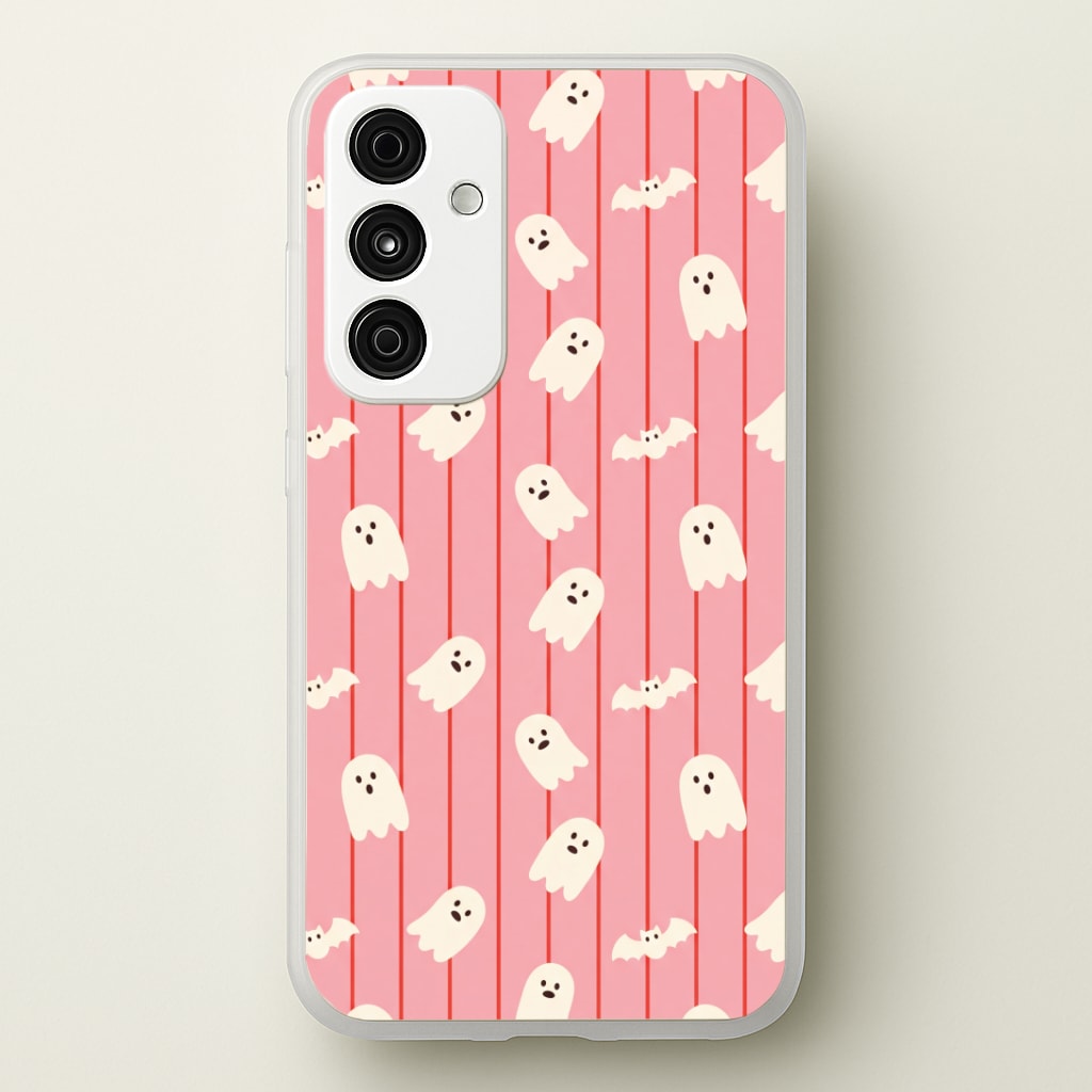 Candy Stripe Ghosts Phone Case