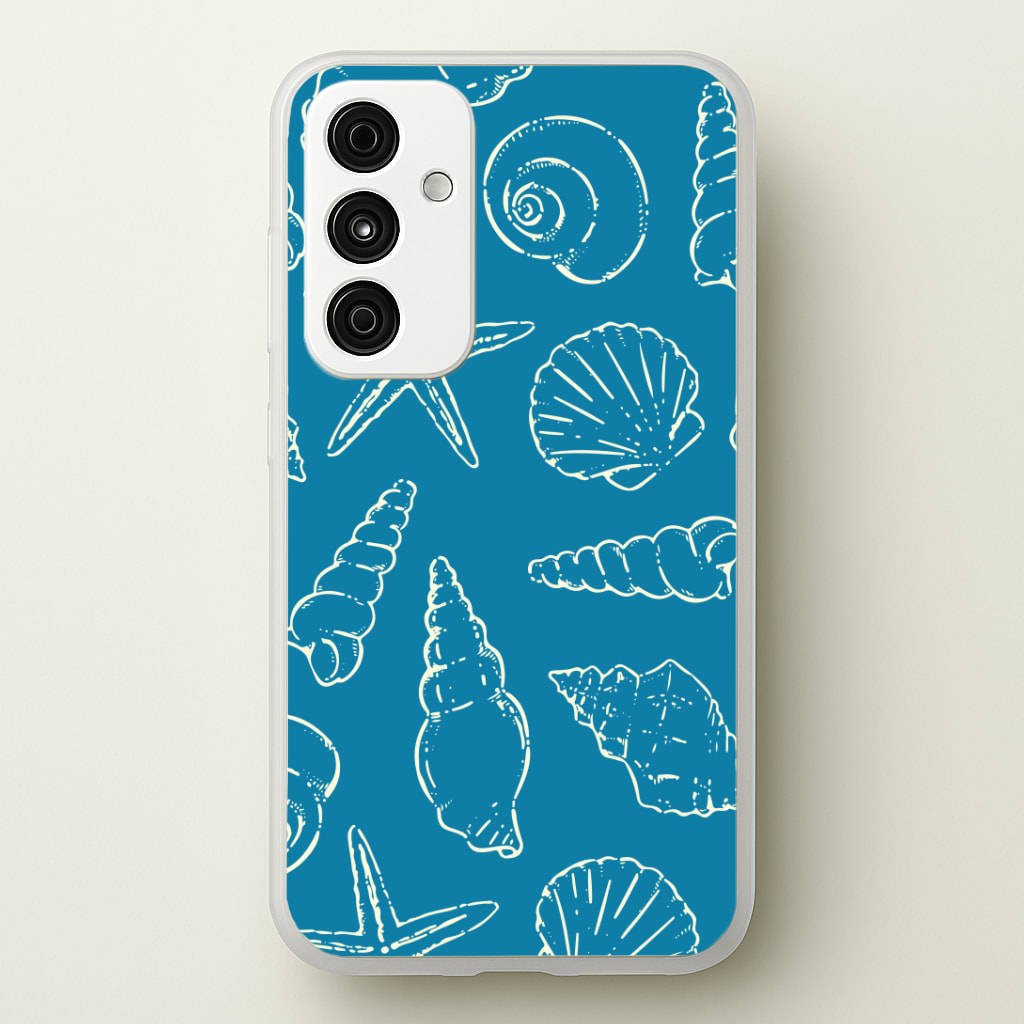 Sketched Shells Pattern Phone Case