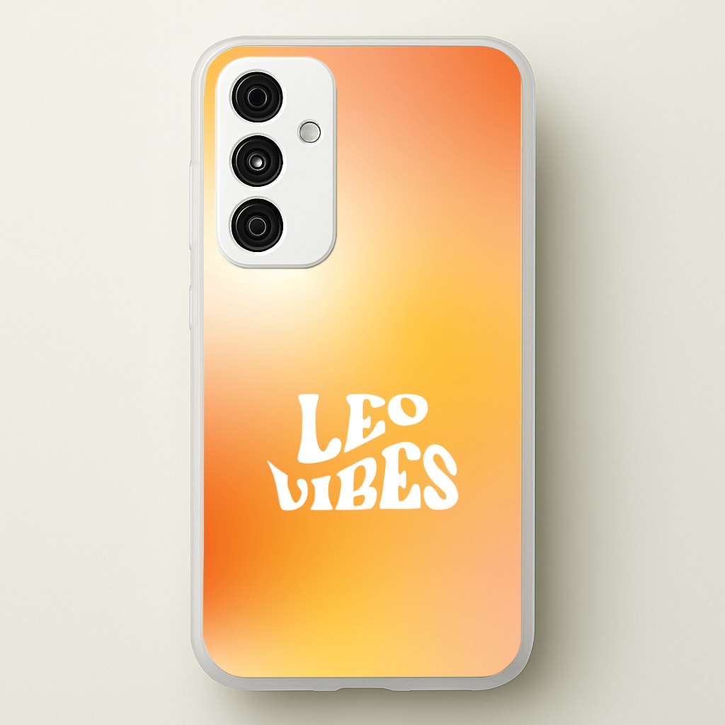 Leo Vibes Gradient Zodiac Phone Case