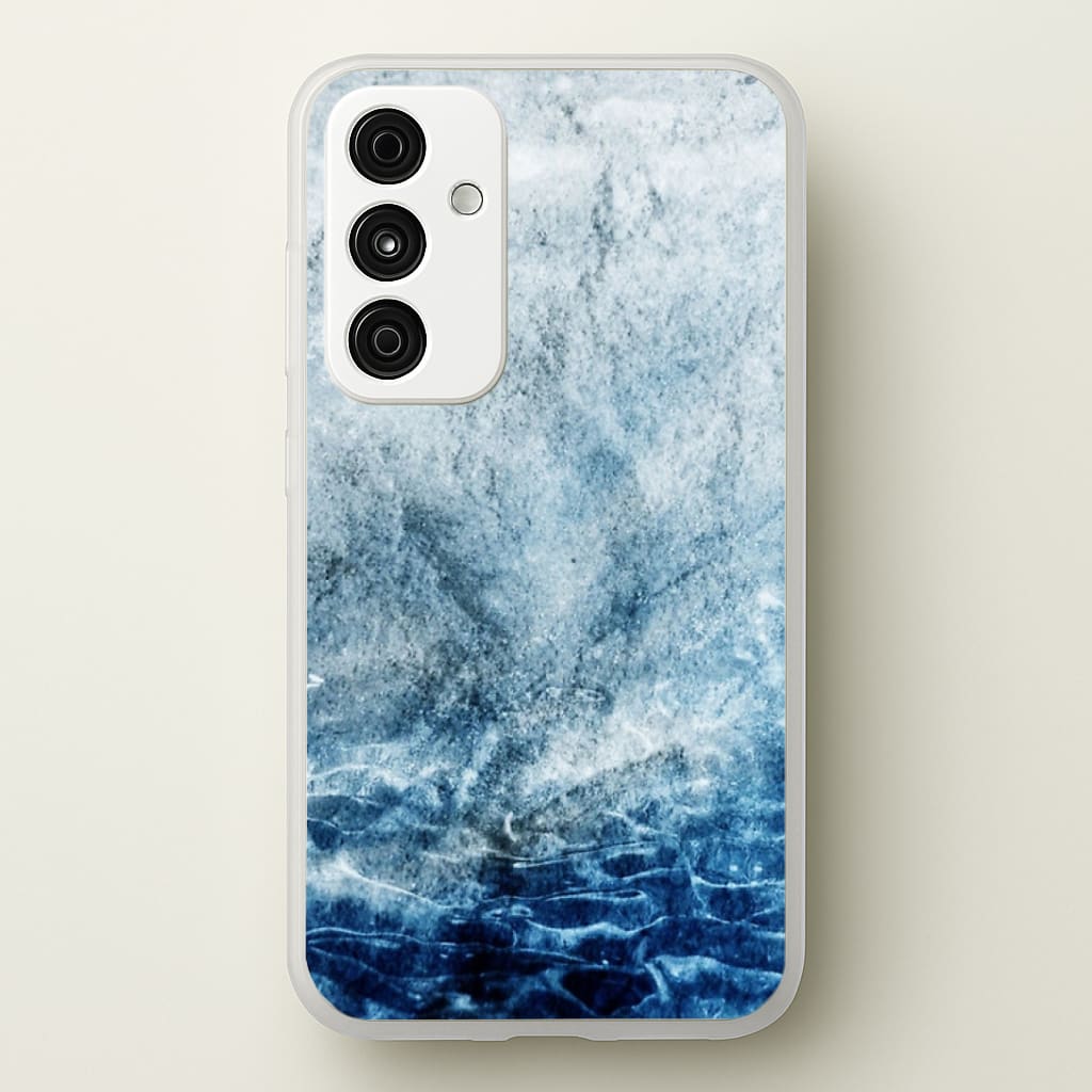 Sea Blue Marble Phone Case
