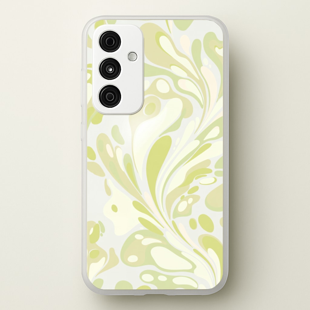 Pistachio Marble Swirl Phone Case