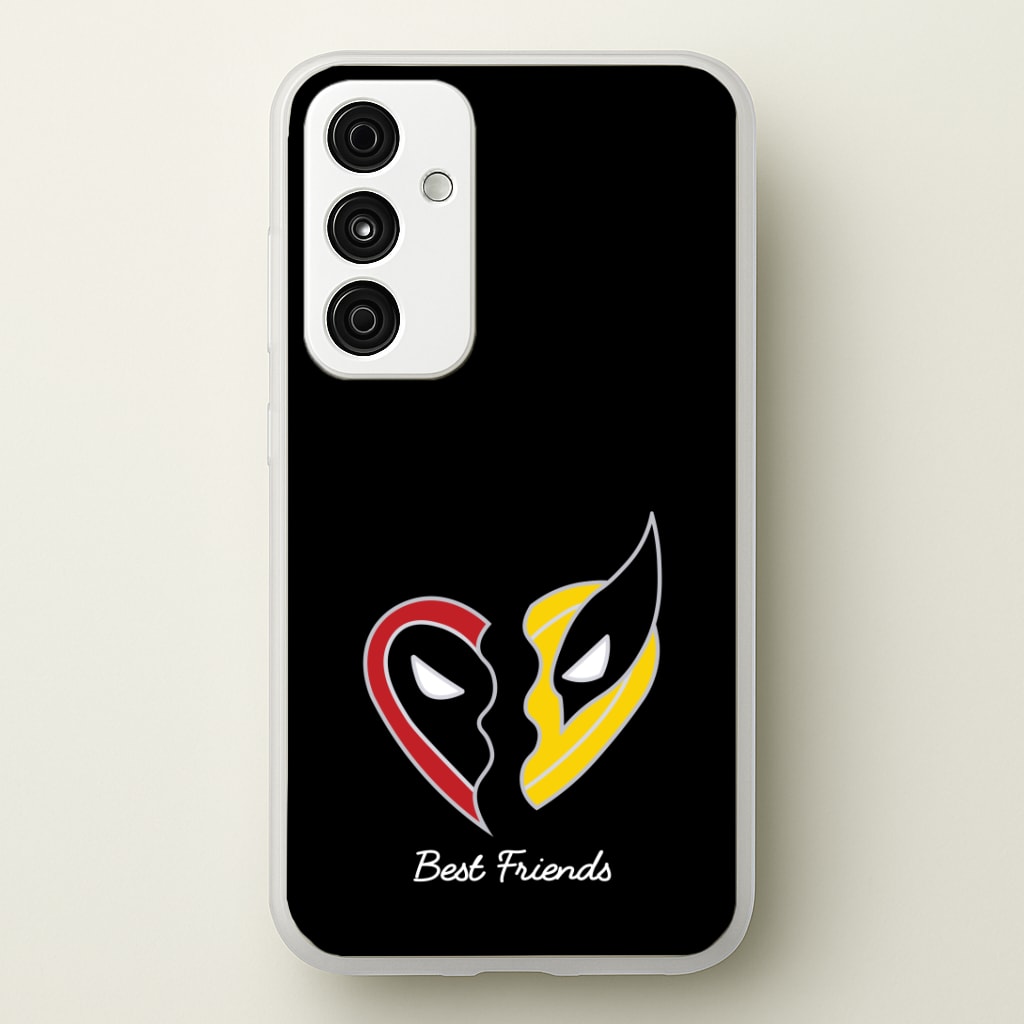 Superhero Best Friends Locket Phone Case