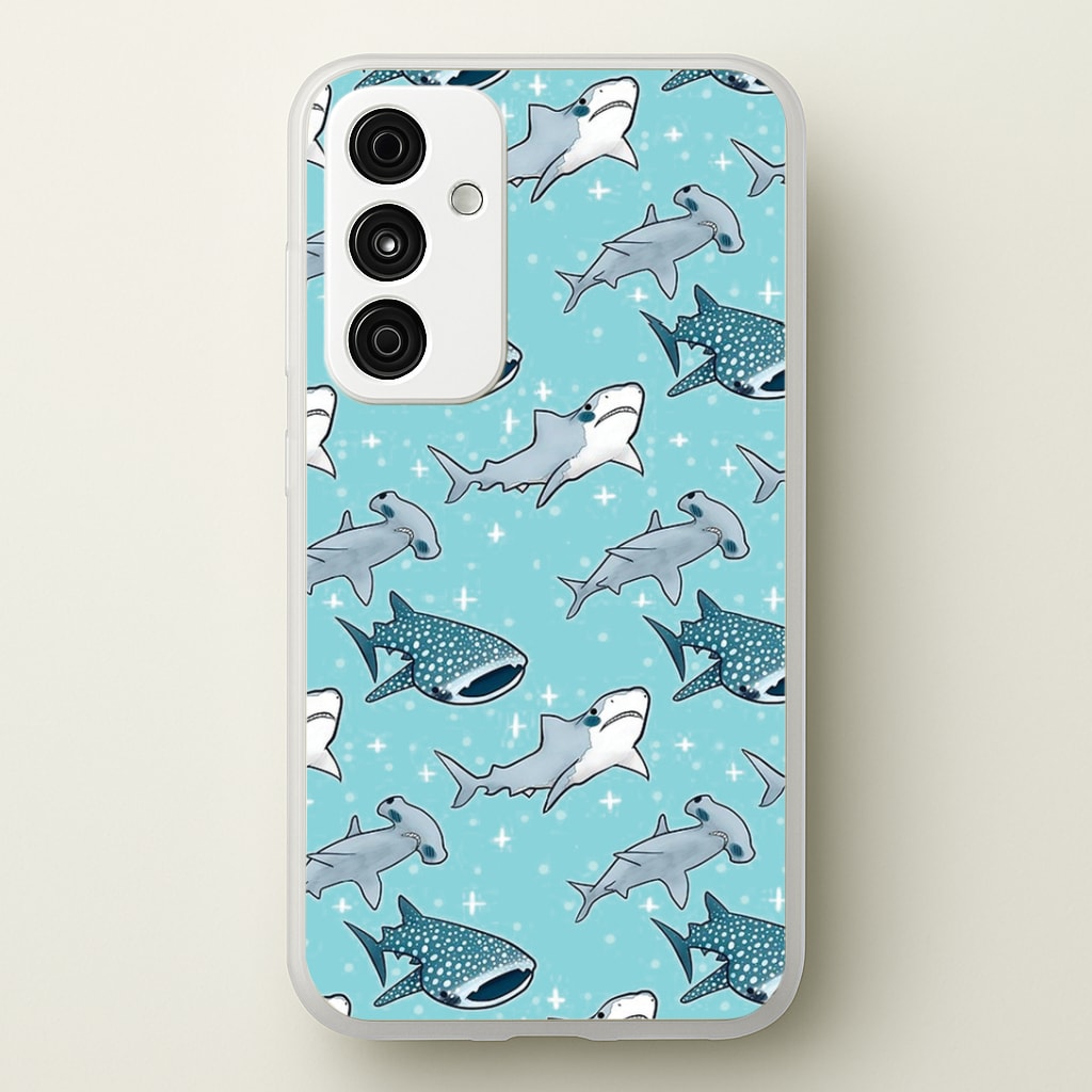 Shark Pattern Phone Case