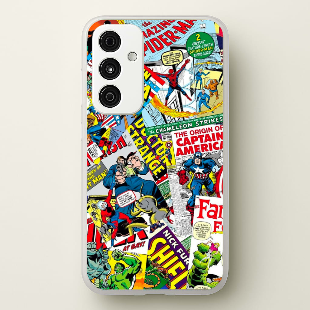Superhero Comic Comics Pattern Phone Case