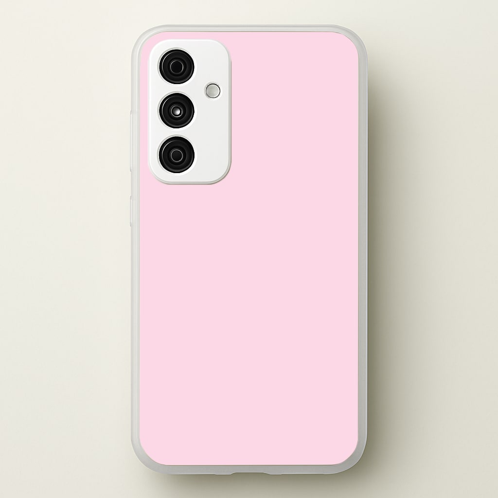 Back To Casics - Pretty Pastels - Plain Pink Phone Case