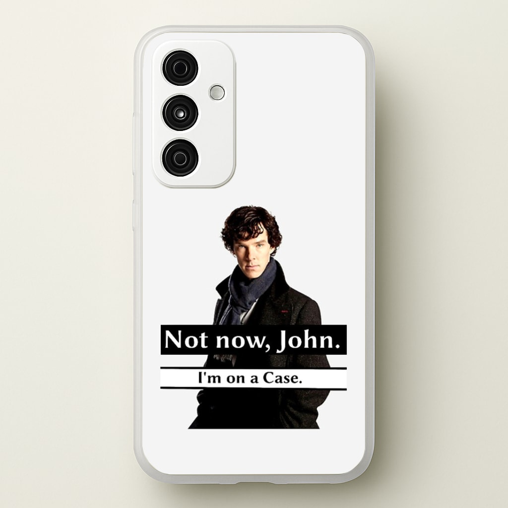 I'm on a Case Holmes Pun Phone Case