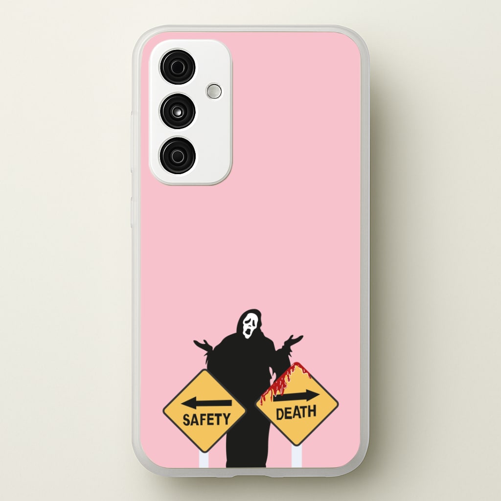 Safety Or Death - Scream Phone Case