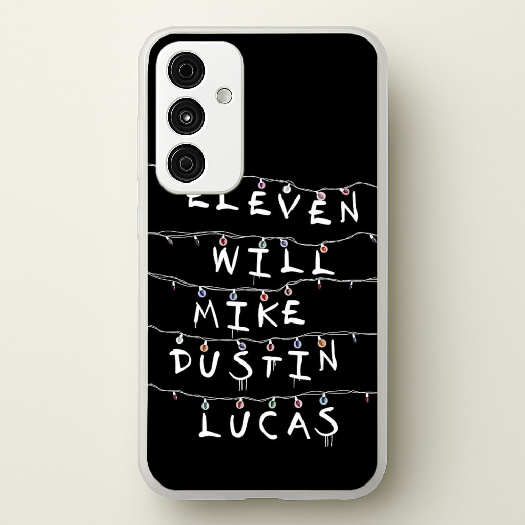 Eleven, Will, Mike, Dustin & Lucas Phone Case