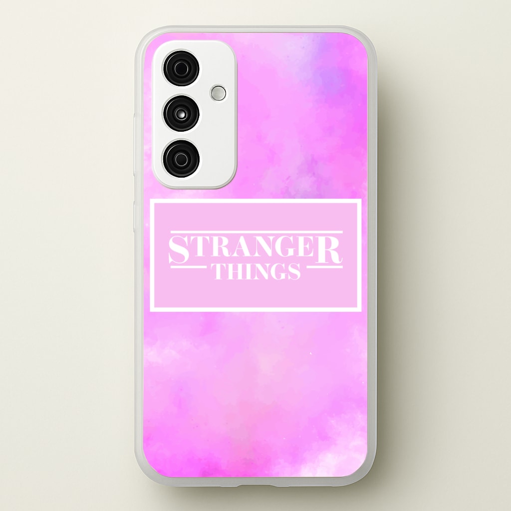 Pink Galaxy Stranger Phone Case