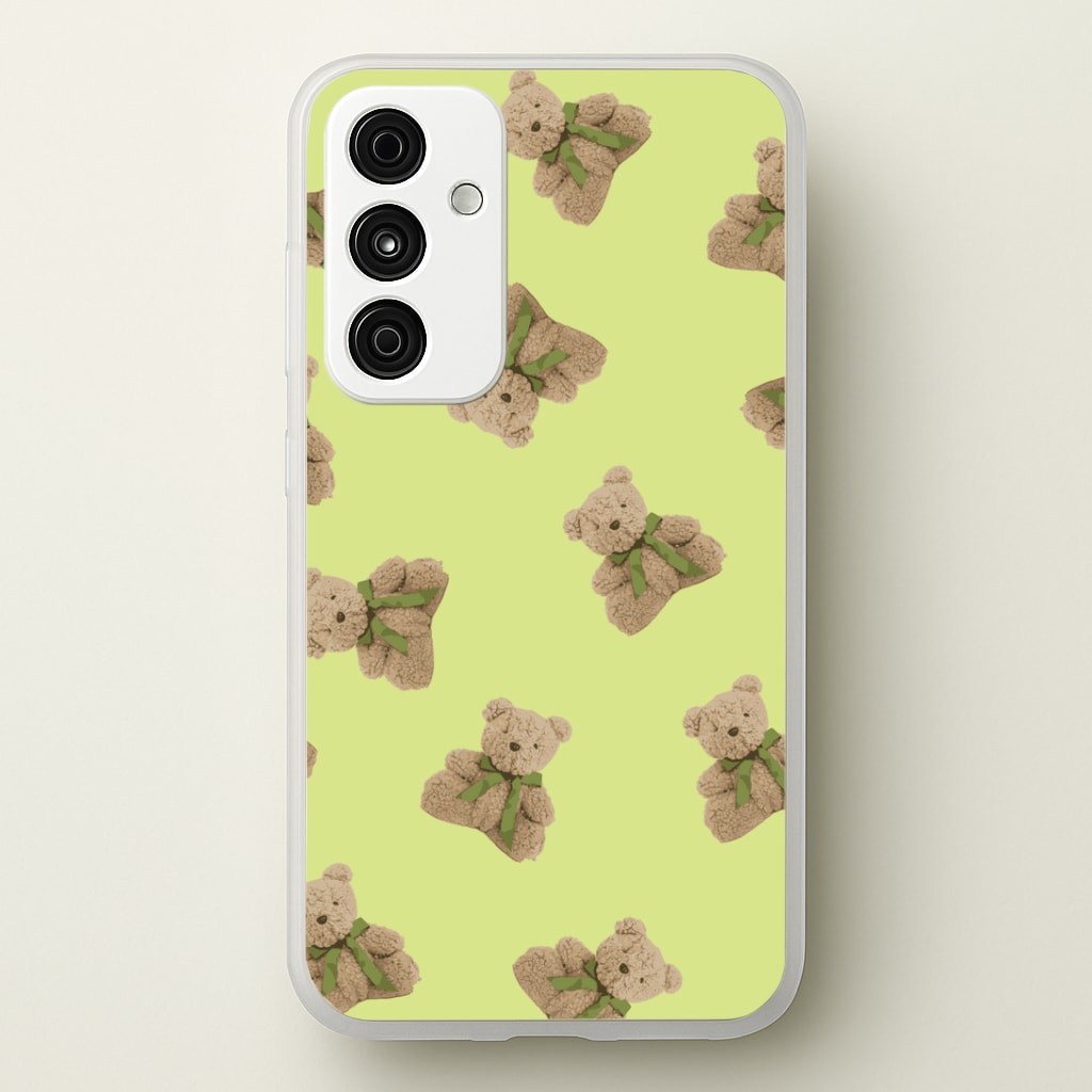 Green Teddy Bears Phone Case