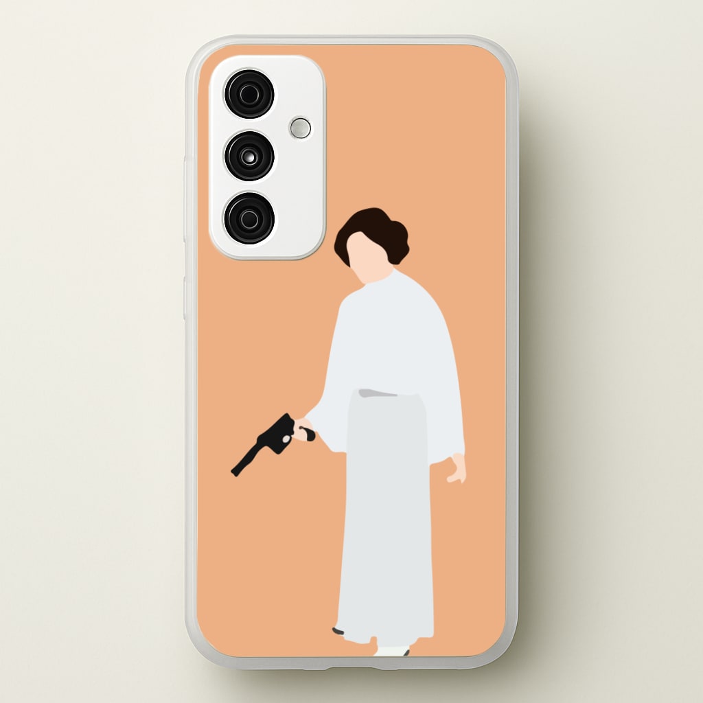 Leia Faceless With Gun Phone Case