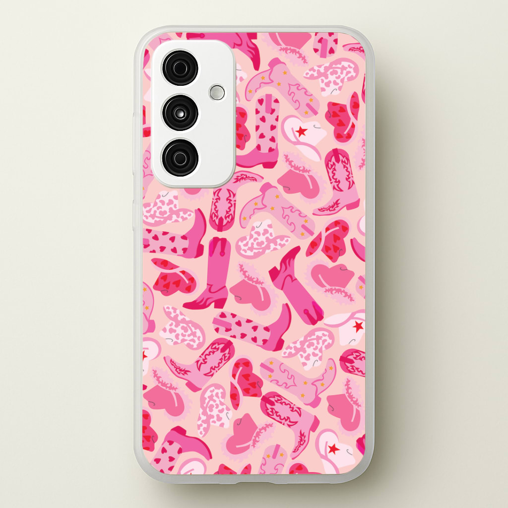 Cowboy Hats And Boots - Western Phone Case