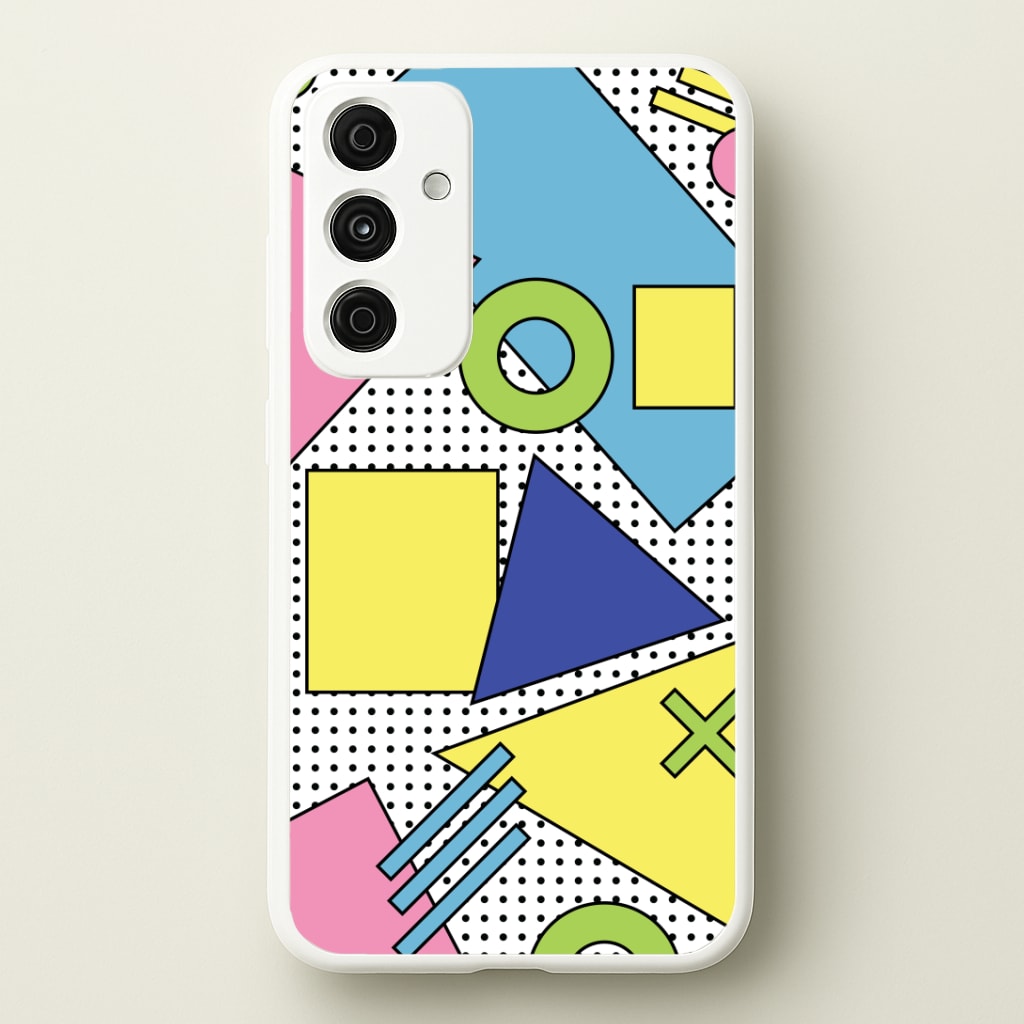 Geometric Abstract Shapes Pattern Phone Case