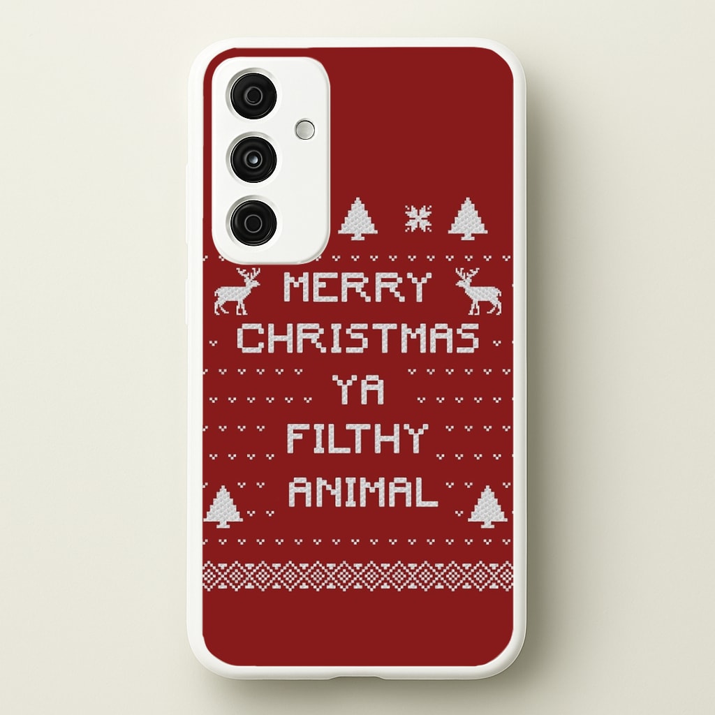 Merry Christmas Ya Filthy Animal Phone Case