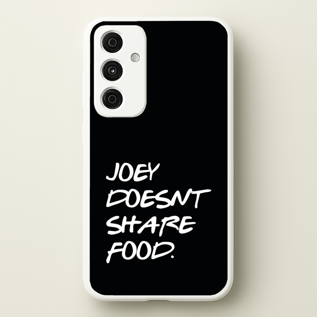 Joey Doesn't Share Food, Black Phone Case