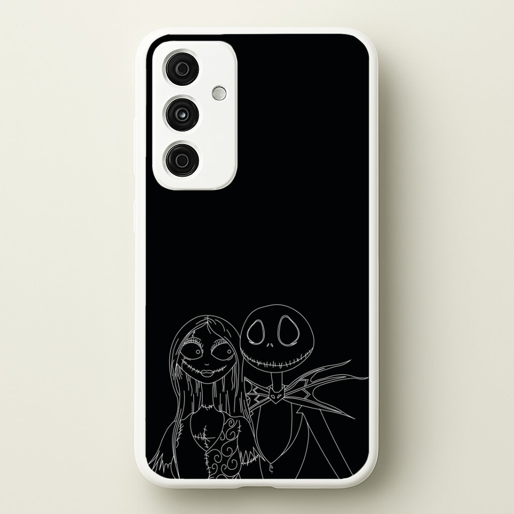 Jack And Sally - TNBC Phone Case