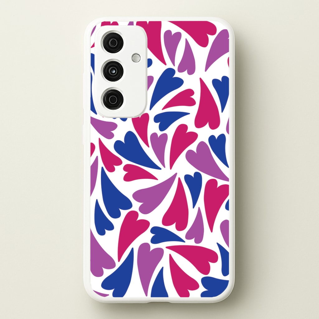 Bisexual Hearts - Pride Phone Case