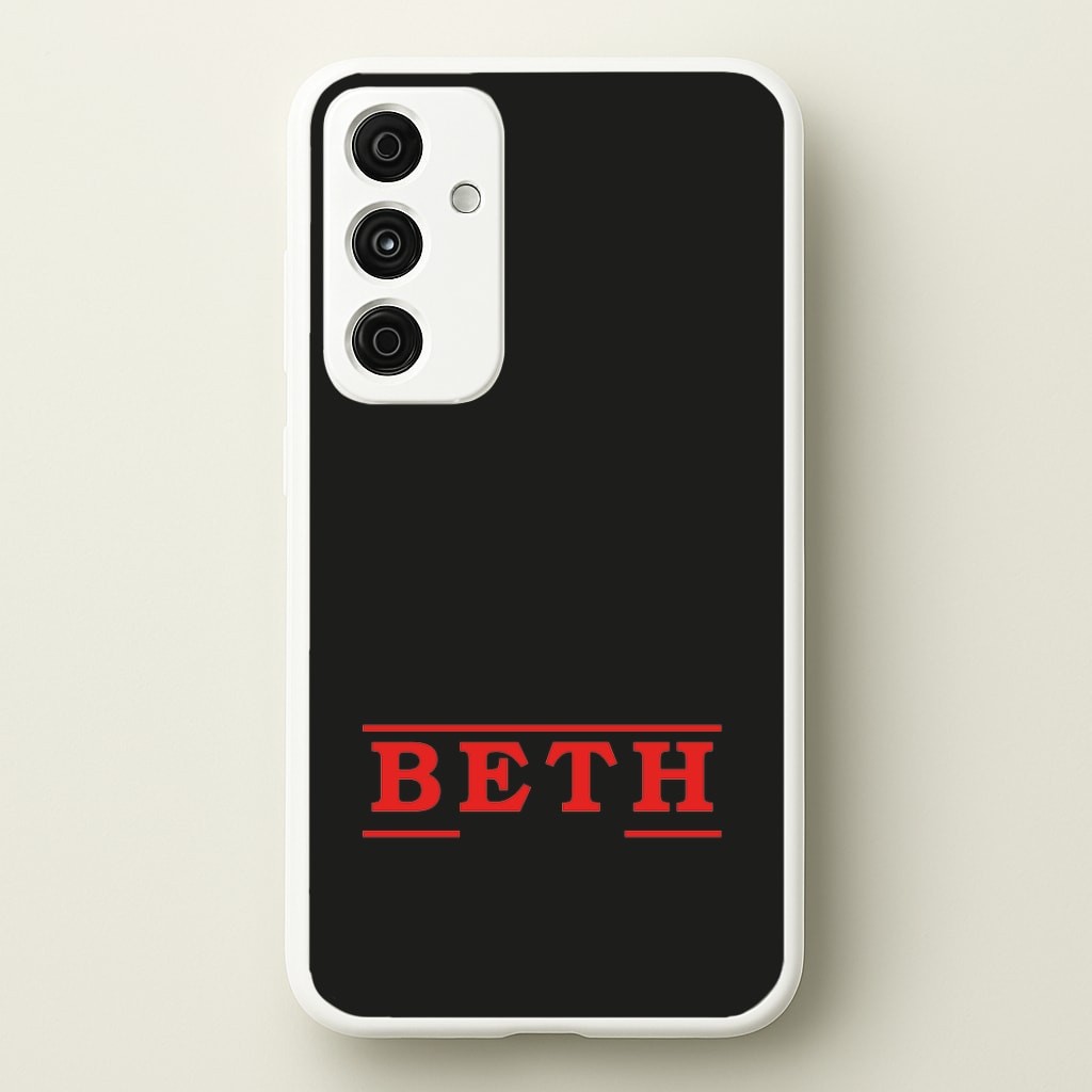 Title - Personalised Stranger Phone Case