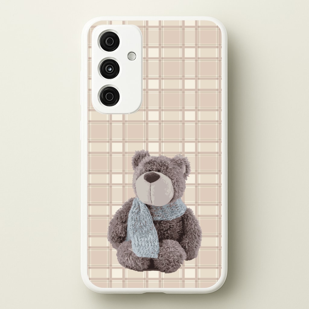 Tartan Teddy Bear Phone Case