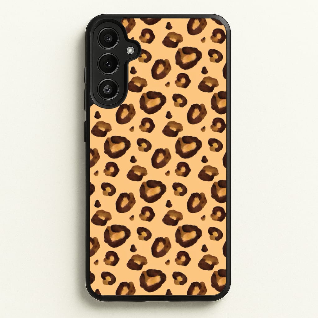 Watercolour Cheetah Print Phone Case