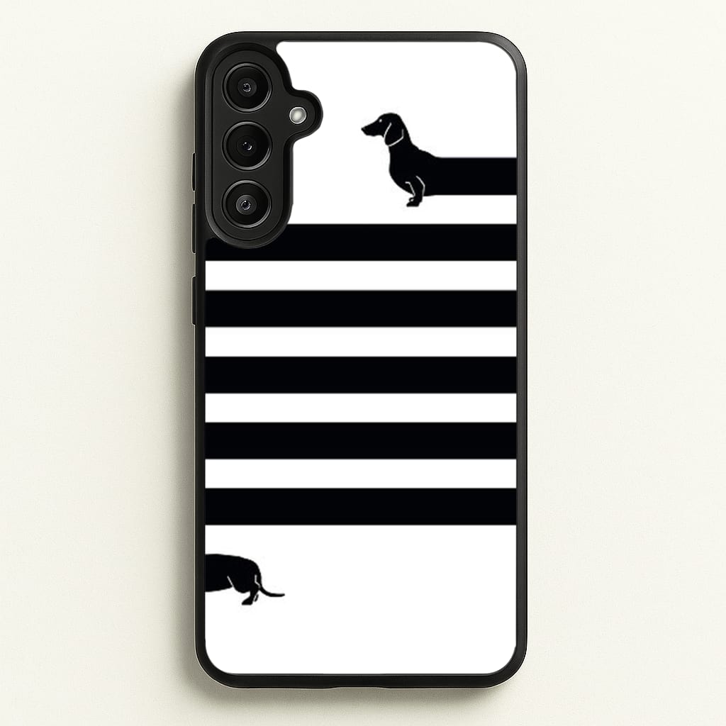 Dachshund Wrapped Phone Case