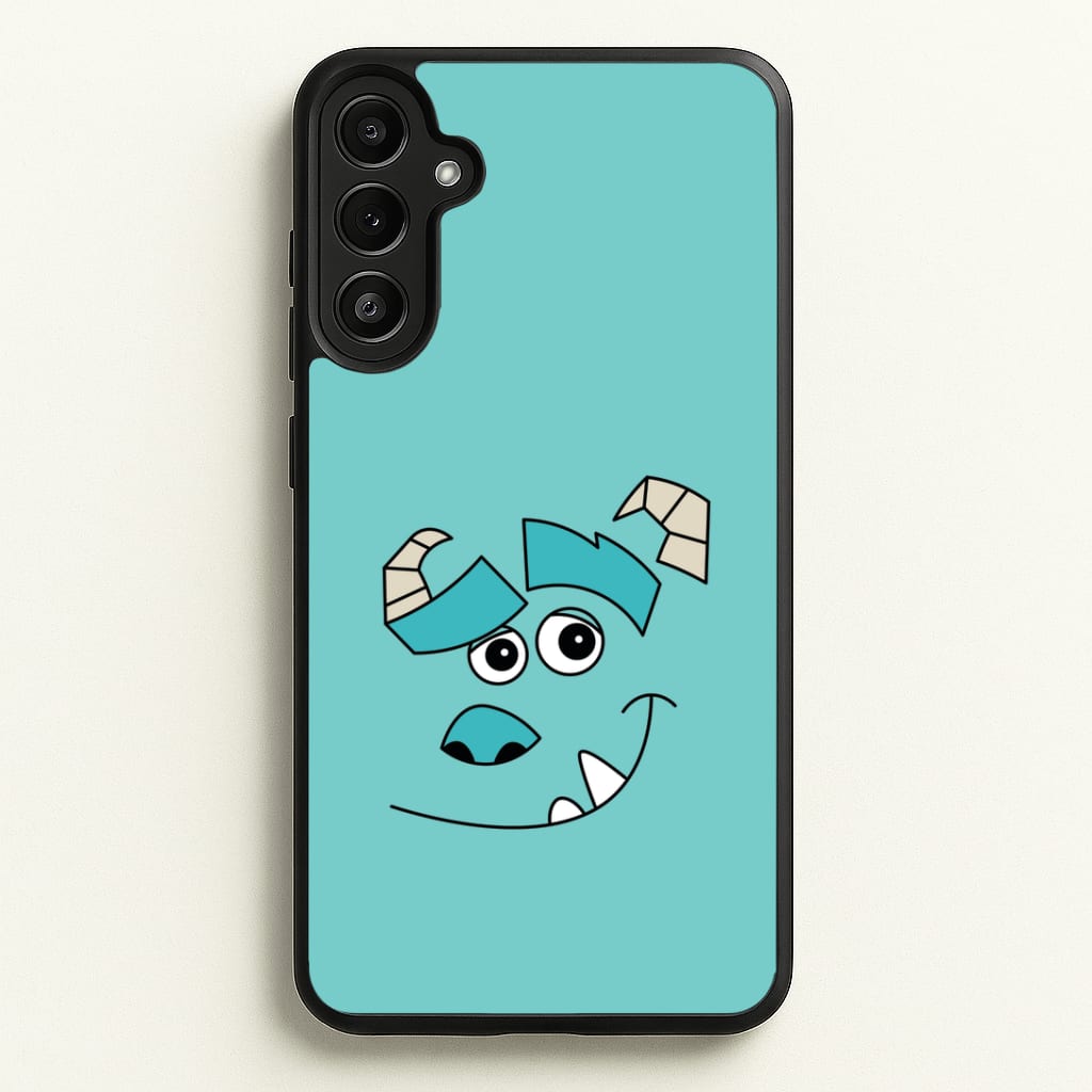 Blue Monster Face Phone Case