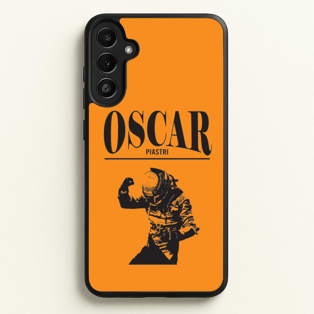Oscar Orange And Black Phone Case