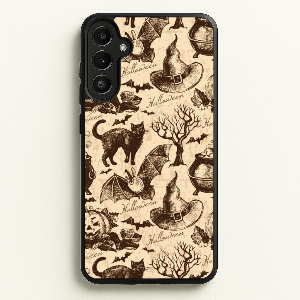 Vintage Halloween Pattern Phone Case