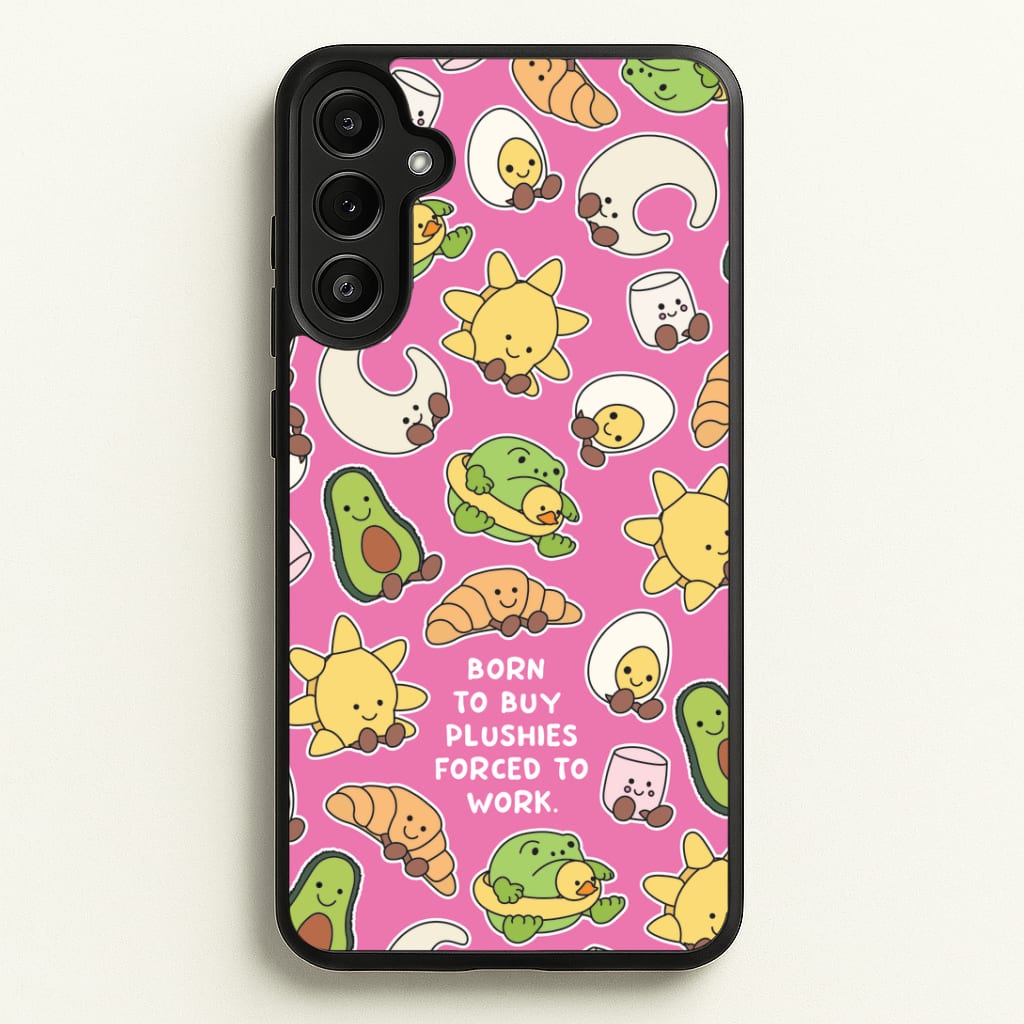 Born To Buy Plushy Phone Case