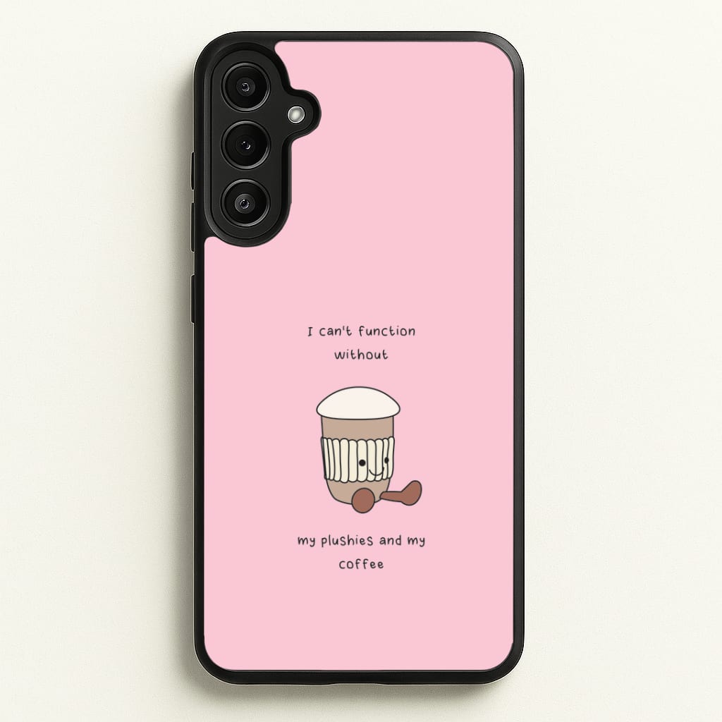 Coffee - Plushy Phone Case