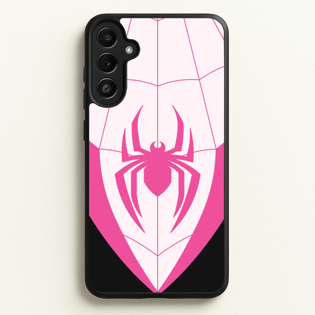 Pink And Black Spider Costume Phone Case