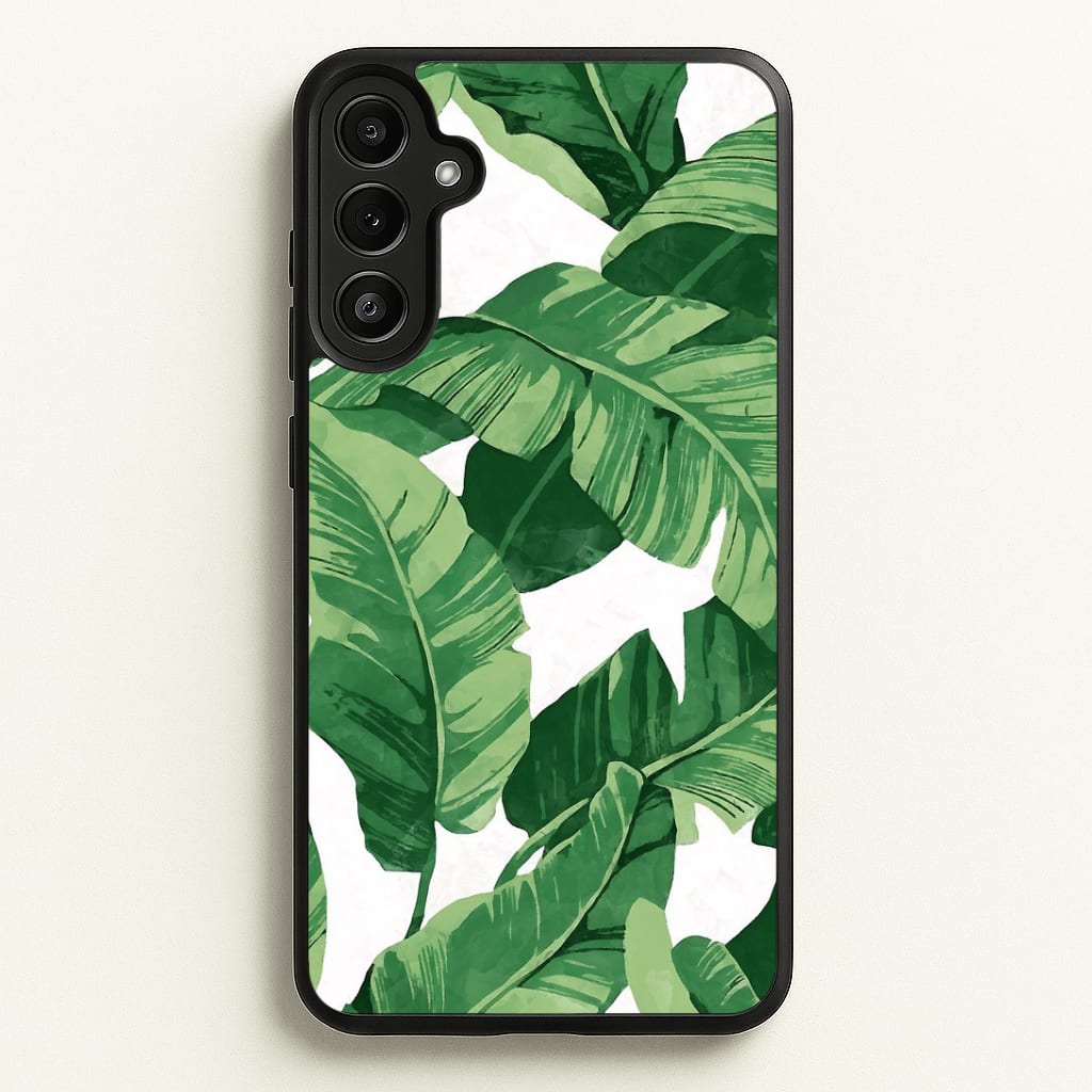 Tropical Banana Leaf Pattern Phone Case